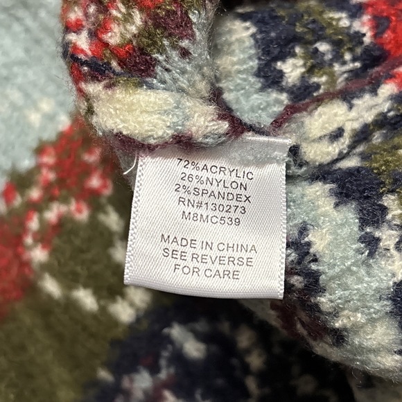 Wrangler Retro Women's XL Southwestern Aztec Longline Belted Wrap Cardigan - Picture 5 of 9